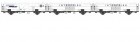 45071 ACME Set of 3 Refrigerator cars INTERFRIGO